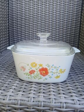 CorningWare Glass Casserole Dish with Lid